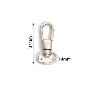 1-15/32" (37mm) | 9/16" (14mm) | Metal Oval Hook