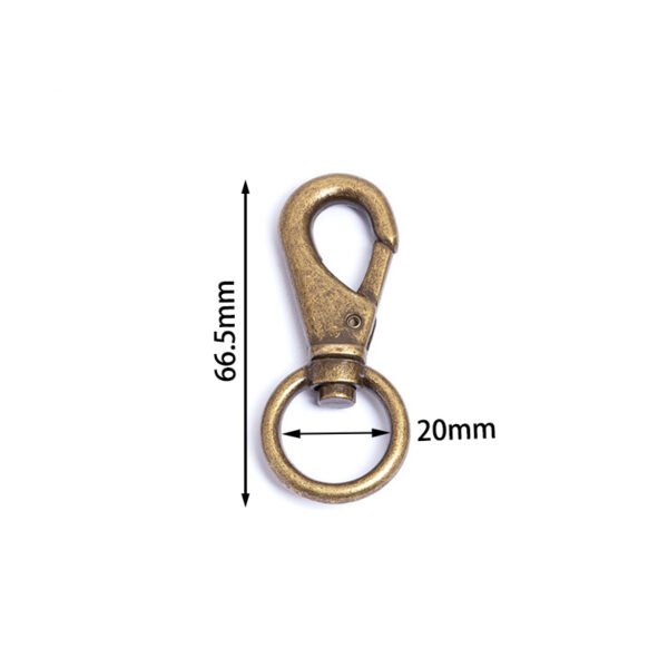 2-5/8" (66.5mm) | 25/32" (20mm) | Metal Round Hook