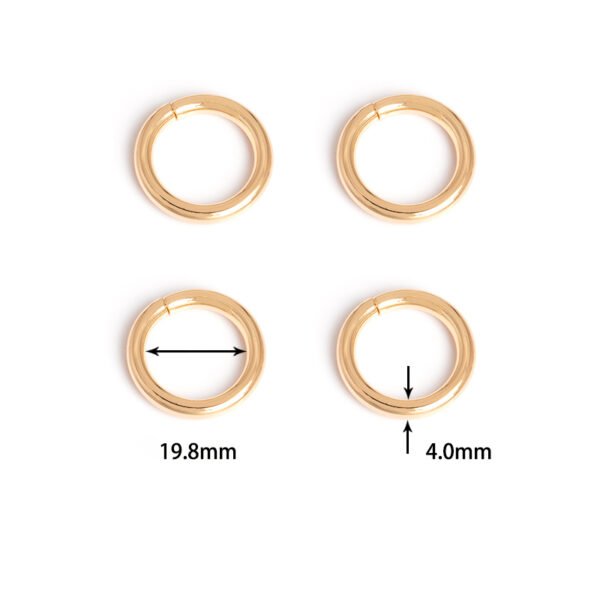 3/4" (19.8mm) | 5/32" (4.0mm) Thick | Metal O-Ring