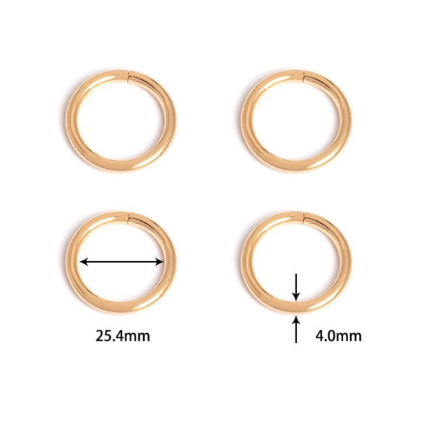 1" (25.4mm) | 5/32" (4.0mm) Thick | Metal O-Ring