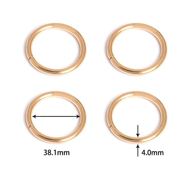 1-1/2" (38.1mm) | 5/32" (4.0mm) Thick | Metal O-Ring