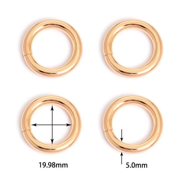 3/4" (19.98mm) | 3/16" (5.0mm) Thick | Metal O-Ring