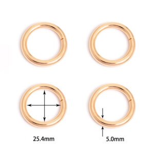 1" (25.4mm) | 3/16" (5.0mm) Thick | Metal O-Ring