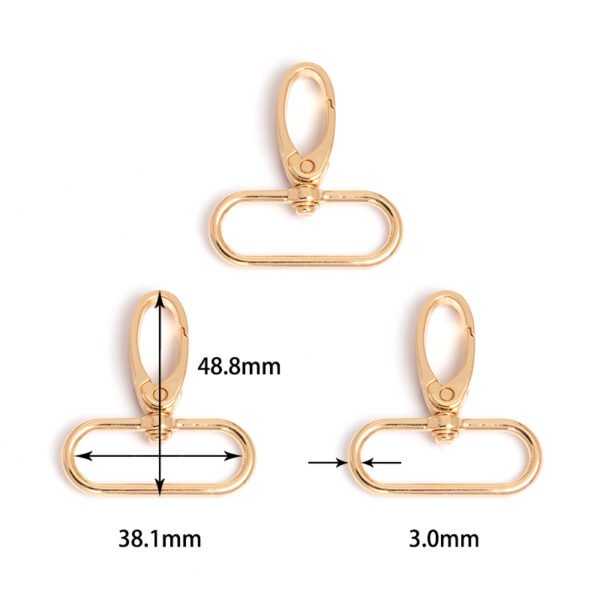 1 1/2" (38.1mm) | 1 15/16" (48.8mm) | Metal Oval Hook