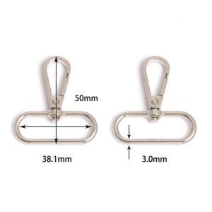 1 1/2" (38.1mm) | 2" (50mm) | Metal Oval Hook